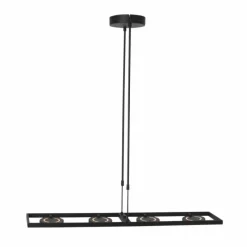 Luminaires Steinhauer Suspension Steinhauer Soleil LED Noir, 4 lumières* Éclairage Led