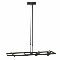 Luminaires Steinhauer Suspension Steinhauer Soleil LED Noir, 4 lumières* Éclairage Led
