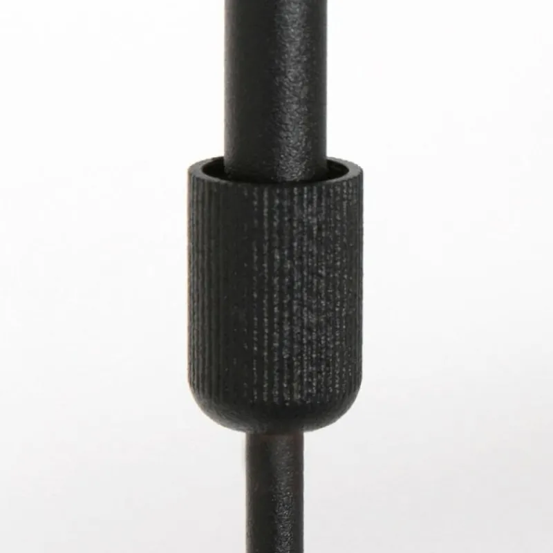 Lampes En Tissu-Luminaires Steinhauer Suspension Steinhauer Stang Noir, 3 lumières