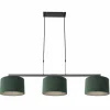 Lampes En Tissu-Luminaires Steinhauer Suspension Steinhauer Stang Noir, 3 lumières
