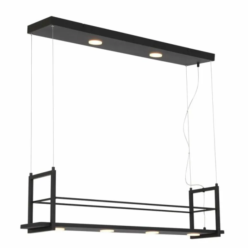 Luminaires Steinhauer Suspension Steinhauer Tør LED Noir, 6 lumières* Suspensions