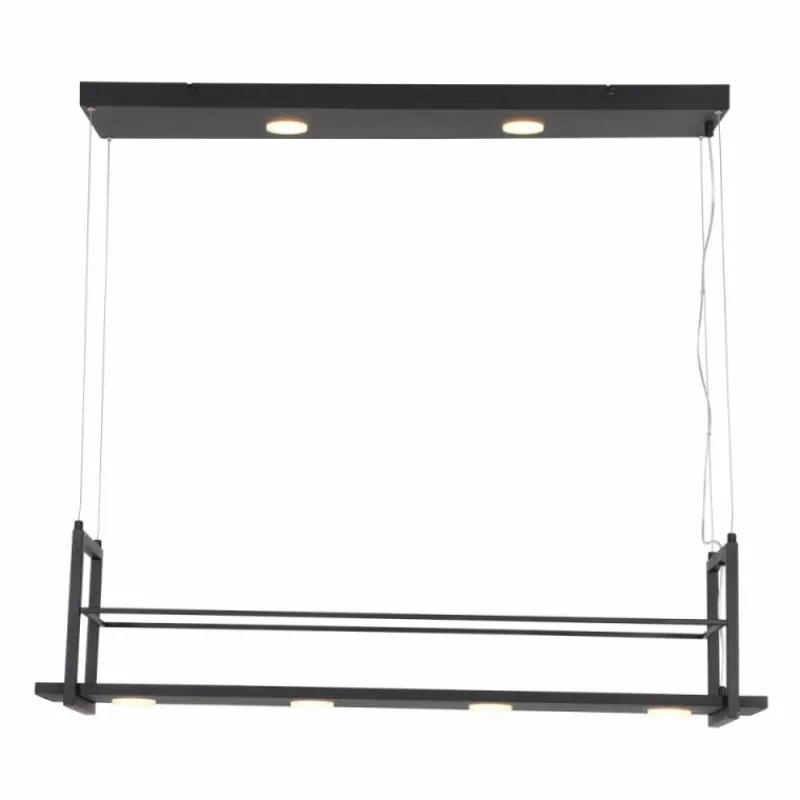 Luminaires Steinhauer Suspension Steinhauer Tør LED Noir, 6 lumières* Suspensions