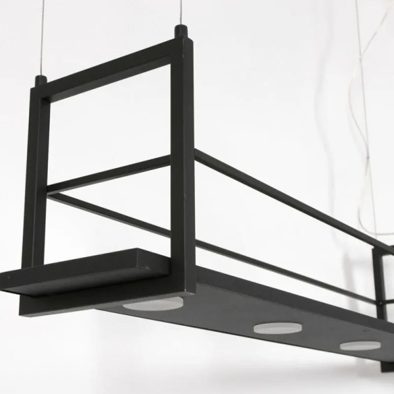 Luminaires Steinhauer Suspension Steinhauer Tør LED Noir, 6 lumières* Suspensions