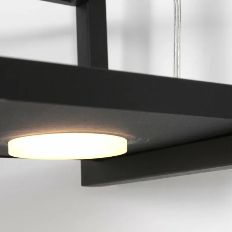 Luminaires Steinhauer Suspension Steinhauer Tør LED Noir, 6 lumières* Suspensions