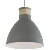 Luminaires Rustiques-Luminaires Steinhauer Suspension Steinhauer Vivette Gris, Bois clair, 1 lumière