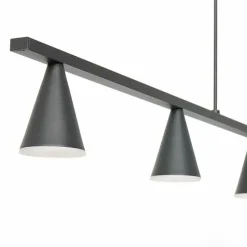 Luminaires Steinhauer Suspension Steinhauer Vortex Noir, 5 lumières* Suspensions