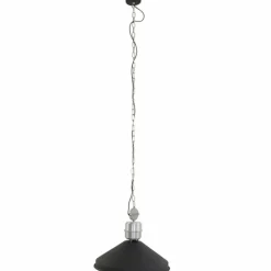 Lampes Industrielles-Luminaires Steinhauer Suspension Steinhauer Zappa Noir, 1 lumière
