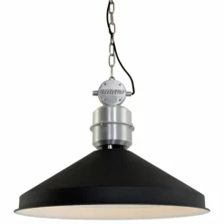 Lampes Industrielles-Luminaires Steinhauer Suspension Steinhauer Zappa Noir, 1 lumière