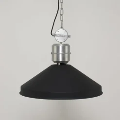 Lampes Industrielles-Luminaires Steinhauer Suspension Steinhauer Zappa Noir, 1 lumière