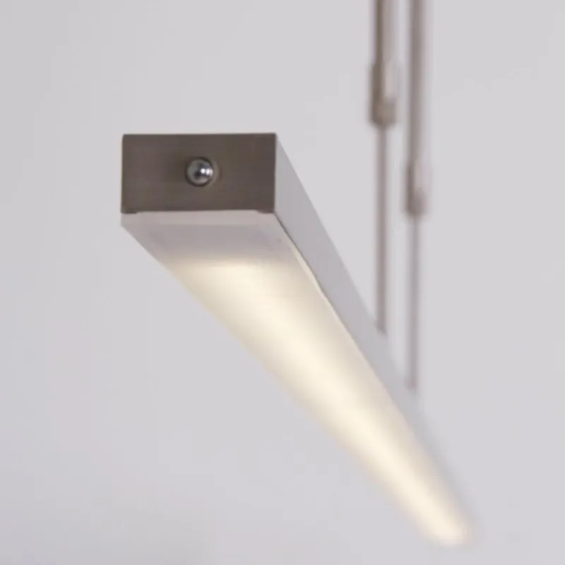 Luminaires Steinhauer Suspension Steinhauer Zelena LED Acier inoxydable, 3 lumières* Suspensions