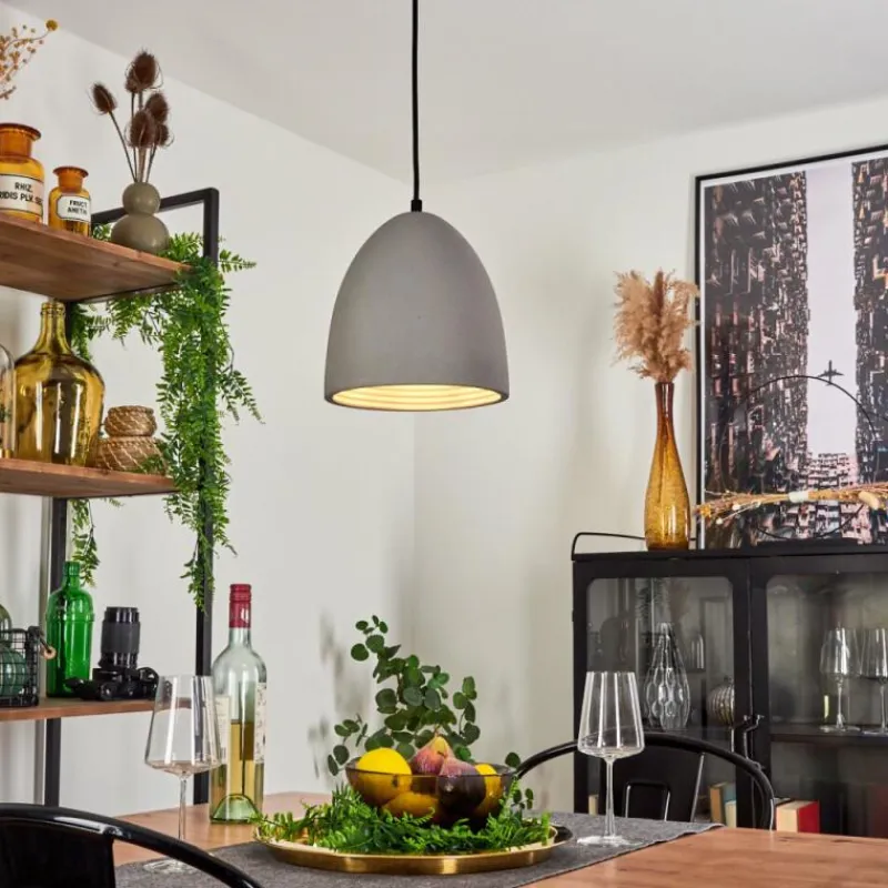 Luminaires Scandinaves-hofstein Suspension Stettler Noir, 1 lumière