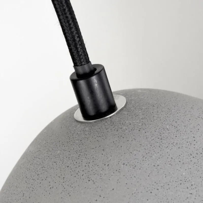 Luminaires Scandinaves-hofstein Suspension Stettler Noir, 1 lumière