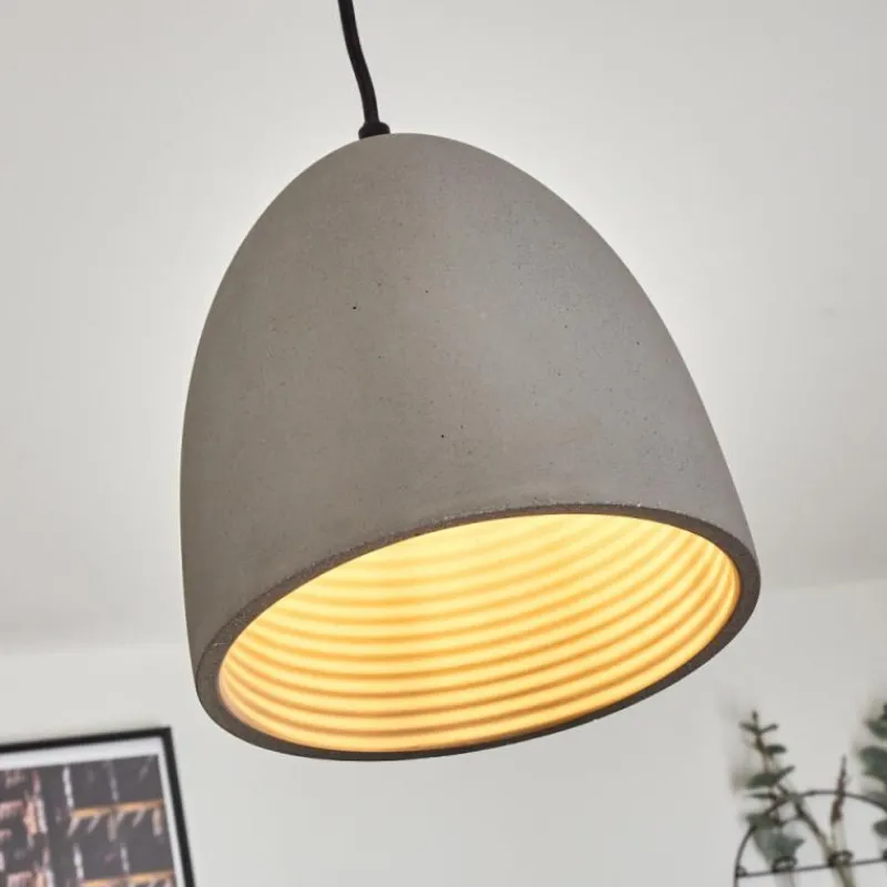 Luminaires Scandinaves-hofstein Suspension Stettler Noir, 1 lumière