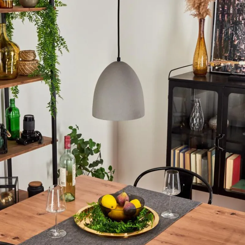 Luminaires Scandinaves-hofstein Suspension Stettler Noir, 1 lumière