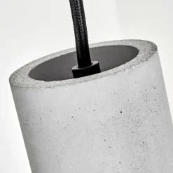 Lampes Industrielles-hofstein Suspension Stettler Noir, 4 lumières