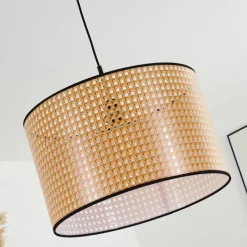 Style Boho-Chic-hofstein Suspension Stront Noir, 1 lumière