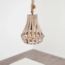 Lampes Vintages & Rétros-hofstein Suspension Sudernleben Brun, Gris, 150 lumières