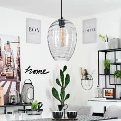 hofstein Suspension Sukeva Noir, 1 lumière