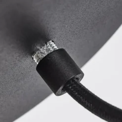 Style Boho-Chic-hofstein Suspension Sukhothai Noir, 1 lumière