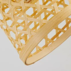 Style Boho-Chic-hofstein Suspension Sukhothai Noir, 1 lumière