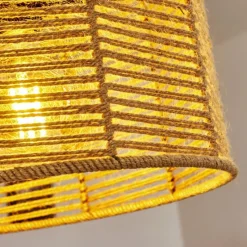 Lampes Vintages & Rétros-hofstein Suspension Sulzano Brun, Noir, 1 lumière