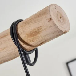 Luminaires Scandinaves-hofstein Suspension Sunasau Bois foncé, Noir, 4 lumières