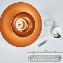 Luminaires Scandinaves-hofstein Suspension Sundet Blanc, 1 lumière