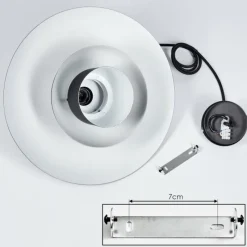 Luminaires Scandinaves-hofstein Suspension Sundet Noir, 1 lumière