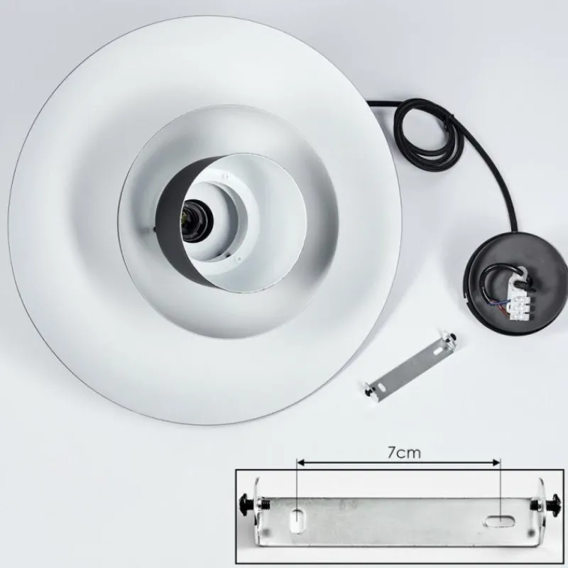 Luminaires Scandinaves-hofstein Suspension Sundet Noir, 1 lumière