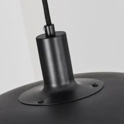 Luminaires Scandinaves-hofstein Suspension Sundet Noir, 1 lumière