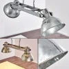 Lampes Industrielles-hofstein Suspension Svanfolk Gris, Rouille, 2 lumières