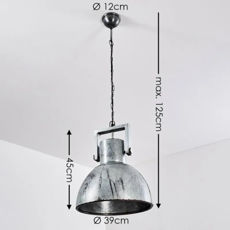 Lampes Industrielles-hofstein Suspension Svanfolk Rouille, 1 lumière