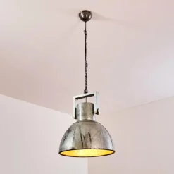 Lampes Industrielles-hofstein Suspension Svanfolk Rouille, 1 lumière