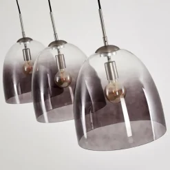 hofstein Suspension Taastrup Nickel mat, 3 lumières