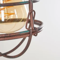 Lampes Industrielles-hofstein Suspension Taggia Brun, 1 lumière