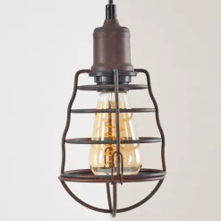 Lampes Industrielles-hofstein Suspension Taggia Brun, 1 lumière