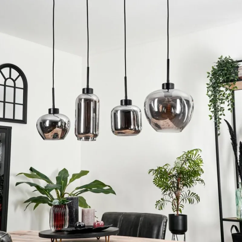 hofstein Suspension Talok Fumé, 4 lumières