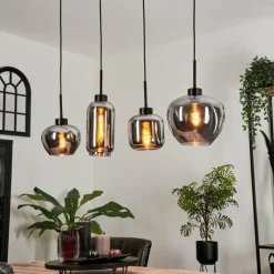 hofstein Suspension Talok Fumé, 4 lumières