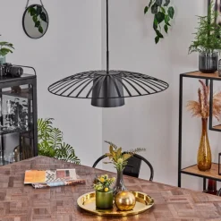 hofstein Suspension Tanakou Noir, 1 lumière* Suspensions