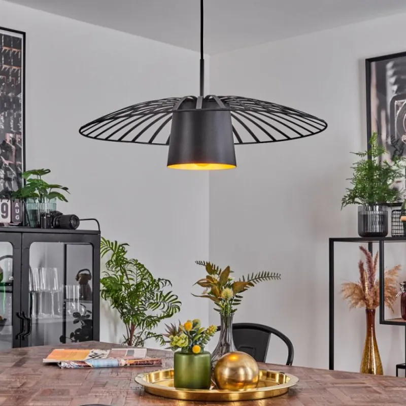 hofstein Suspension Tanakou Noir, 1 lumière* Suspensions