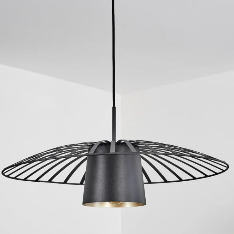 hofstein Suspension Tanakou Noir, 1 lumière* Suspensions