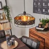 Lampes En Tissu-hofstein Suspension Tarasp Noir, 1 lumière