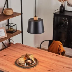 hofstein Suspension Tatodere Écru, Noir, 1 lumière