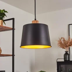 hofstein Suspension Tatodere Écru, Noir, 1 lumière