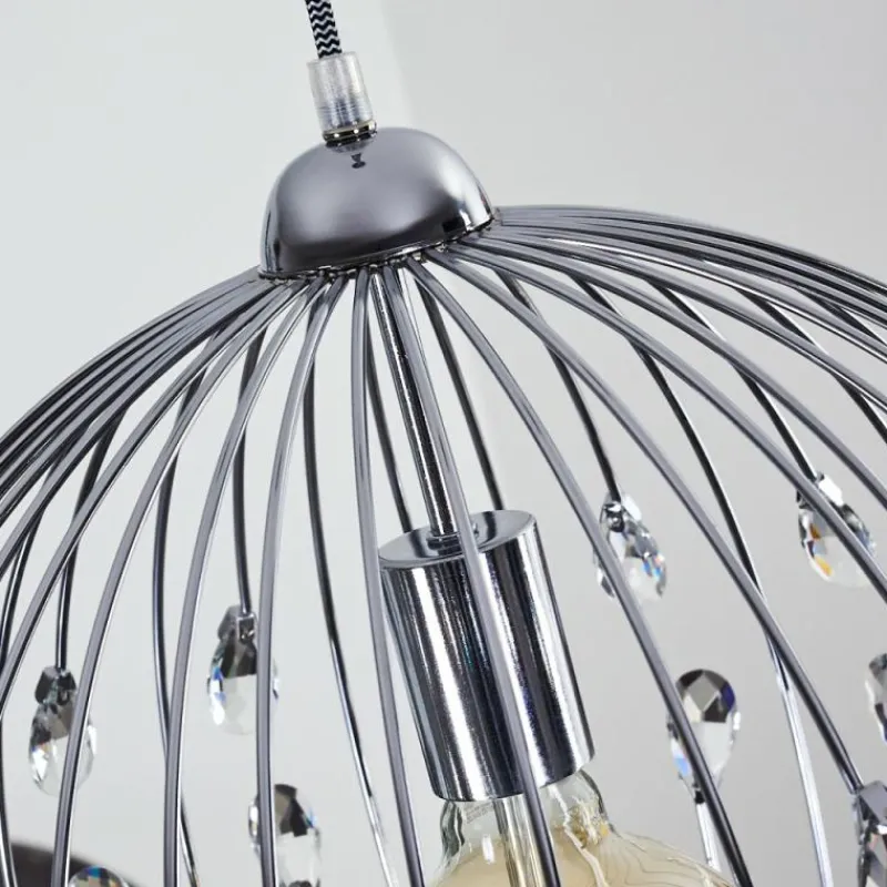 Lampes À Boules-hofstein Suspension Tawasu Chrome, 1 lumière