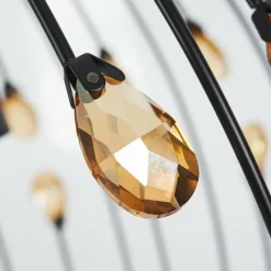 hofstein Suspension Tawasu Noir, 1 lumière