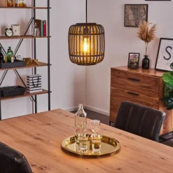 Style Boho-Chic-hofstein Suspension Teheran Noir, 1 lumière