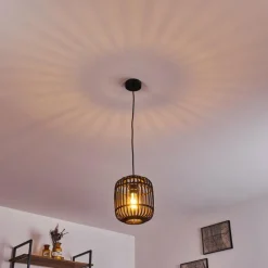 Style Boho-Chic-hofstein Suspension Teheran Noir, 1 lumière