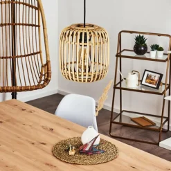 Style Boho-Chic-hofstein Suspension Teheran Noir, 1 lumière