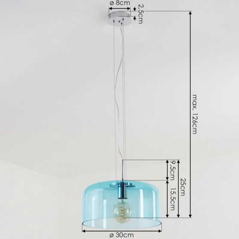 hofstein Suspension Tembotalo Chrome, 1 lumière